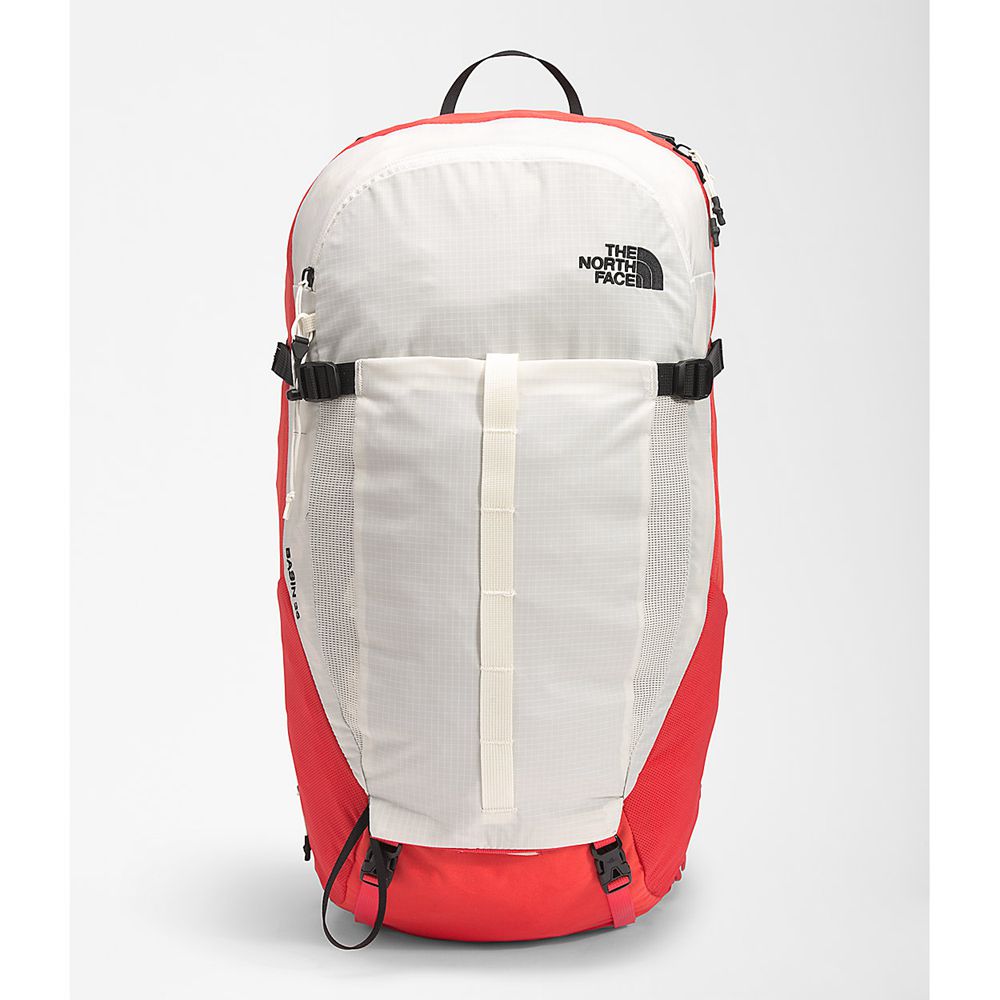 The North Face Backpacks Mens Australia - The North Face Basin 36 White / Red (CAS-701954)